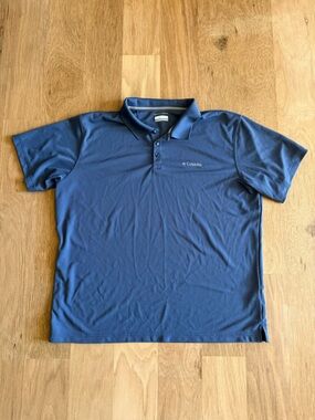 Columbia Men's Blue Polo Shirt